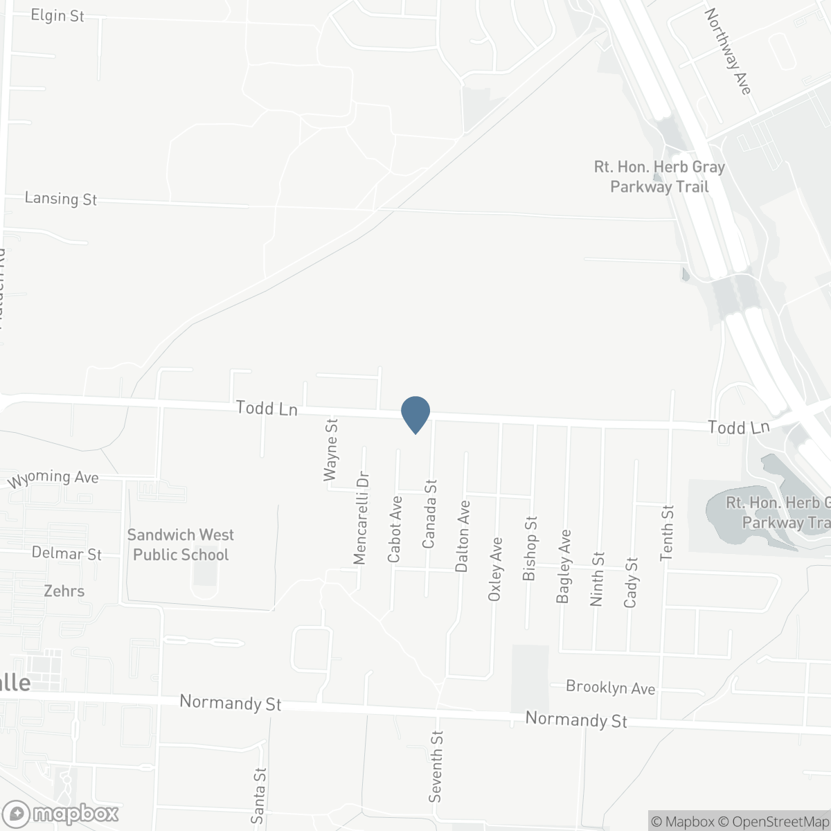 V/L TODD LANE, LaSalle, Ontario N9H 1L6